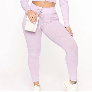 lavender leggings